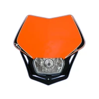 RACETECH ФАРА ПЕРІД V-FACE KTM КОЛІР ОРАНЖЕВИЙ/ЧОРНИЙ