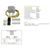 DZE РЕГУЛЯТОР НАПРУГИ УНІВЕРСАЛЬНИЙ MOSFET (50A) 5 ПРОВОДА (3X ZOLTE, 1X ЧЕРВОНИЙ, 1X ЗЕЛЕНИЙ) - зображення 1