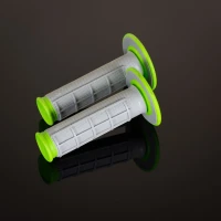 RENTHAL ПЕРЕМИКАЧІ MX DUAL COMPOUND DIAMONT GREEN WAFF, DWUSKLADNIKOWE, КОЛІР SZARY/ZIELONY