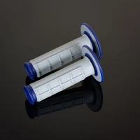 RENTHAL АКЦІЯ ПЕРЕМИКАЧІ MX DUAL COMPOUND 1/2 WAFFLE BLUE, DWUSKLADNIKOWE, КОЛІР SZARY/NIEBIESKI