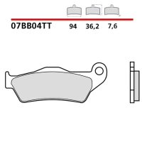 BREMBO 2026/03 КОЛОДКИ ДИСКОВІ ТОРМОЗНІ KH181 ВИКЛЮЧЕНИЙ ROAD/ROAD КАРБОН CERAMIC TT (POLMETALICZNE) ПЕРІД/ЗАД (ECE R90)