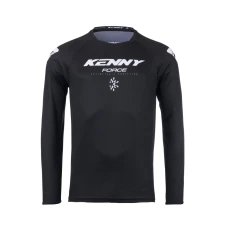 KENNY RACING СОРОЧКА CROSS/ENDURO TRACK KID/JUNIOR/DZECIECE FOCUS BLACK КОЛІР ЧОРНИЙ РОЗМІР XS (10/12 РОКІВ)