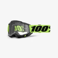 100 % ОКУЛЯРИ ACCURI 2 YOUTH JUNIOR NEON ЖОВТИЙ - ЧИСТИЙ LENS - КОЛІР  ЧОРНИЙ/ЖОВТИЙFLUO СТІКЛО PRZEZROCZYSTA