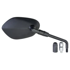 EMGO 2025/02 ДЗЕРКАЛО SUZUKI SFV 650 GLADIUS '14-'15, GSX-S 1000 '16-'18, SV 650 '17-'20 ПРАВА (OEM: 56500-08J11) КОЛІР ЧОРНИЙ (УЗОР ОРИГІНАЛУ) (УПРАВЛІННЯ)