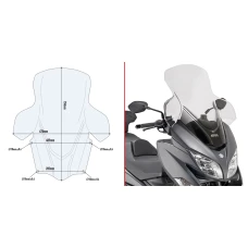 GIVI СПОЙЛЕР SUZUKI BURGMAN 400