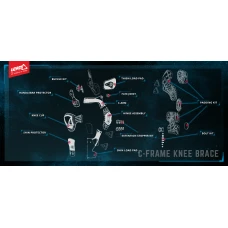 LEATT РУЧКИ ПРОТЕКТОР C-FRAME ЛІВА