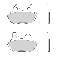 BREMBO BRAKEPADS ЗАДНЬОЇ SINTERED ДОРОЖНЯ
