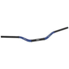 ACCEL КЕРМО АЛЮМІНІЙ (28,6MM) TAPER MX УЗОР YAMAHA YZ ВИСОКЕ (7075-T6) ERGAL DWUKOLOROWA NIEBIESKI+CZARNY (SZER. 803MM, WYS. 92MM)