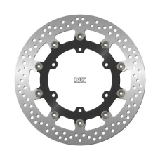 NG ДИСК ТОРМОЗНИЙ ПЕРІД YAMAHA FJR1300 '05-21 (320X132X4,5MM) (6X8,5MM) PLYWAJACA (МАТЕРІАЛ АЛЮМІНІЙ)