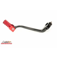 ACCEL РИЧАГ ЗМІНИ ПЕРЕДАЧ HONDA CRF 450X '05-'17 АЛЮМІНІЙ КОЛІР ЧОРНИЙ, НАКОНЕЧНИК ЧЕРВОНА (24700-MEY-670) - АКЦІЯ