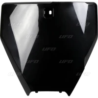 UFO TABLICA NA НОМЕР СТАРТОВИЙ HUSQVARNA TC 125 16-19, TC 250 17-19, TC 300 16-18, FC 250/350/450 16-19 КОЛІР ЧОРНИЙ