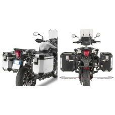 KAPPA СТЕЛАЖ KUFROW БОКОВИХ MONOKEY CAM SIDE TRIUMPH TIGER 800 / 800 XC / 800 XR (11-17) - ПІД KUFRY KFR K'FORCE АЛЮМІНІЙ