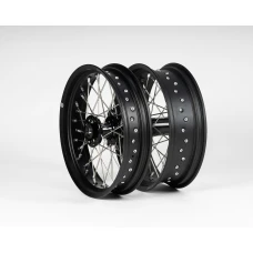 SIXTY5 KTM/HVA/GASGAS SUPERMOTO BLACK/BLACK КОЛЕСА КОМПЛЕКТ 3.5-17/5.0-17