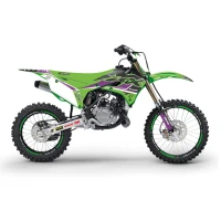 BLACKBIRD КОМПЛЕКТ НАЛІПОК (OKLEIN) KAWASAKI KX 85 '22-'23 DREAM 5 КОЛІР ЗЕЛЕНИЙ ЧОРНИЙ