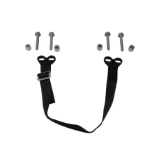 BIKETEC ПАС (ПАСEK) TEKSTYLNY DO WYCIAGANIA МОТОЦИКЛА NA ПЕРІД DO MOTOCYKLI Z SRUBAMI I TULEJKAMI  KTM / GASGAS/ HUSQVARNA / BETA  560MM X 2,5MM X 25MM КОЛІР CZARNY/CZARNY (GOTOWY DO ВСТАНОВЛЕННЯ)