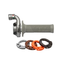 DOMINO НОВИНКА ROLGAZ УНІВЕРСАЛЬНИЙ АЛЮМІНІЙ КОМПЛЕКТНИЙ KRK EVO  Z MANETKAMI D-LOCK (KOMPATYBILNY Z ORYGINALNYMI LINKAMI KTM 4T АБО DEDYKOWANYMI) PATRZ ОПИС ТОВАРУ