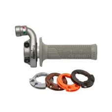 DOMINO НОВИНКА ROLGAZ УНІВЕРСАЛЬНИЙ АЛЮМІНІЙ КОМПЛЕКТНИЙ KRK EVO  Z MANETKAMI D-LOCK (KOMPATYBILNY Z ORYGINALNYMI LINKAMI KTM 4T АБО DEDYKOWANYMI) PATRZ ОПИС ТОВАРУ