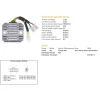 DZE РЕГУЛЯТОР НАПРУГИ HONDA XL 600 V TRANSALP 91-99 (SH 538D-13,ESR640,RGU-144) - зображення 2