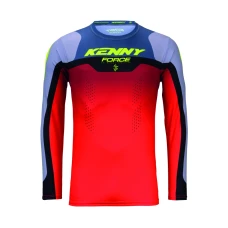 KENNY RACING СОРОЧКА CROSS/ENDURO FORCE BEACH GREY/RED КОЛІР CZERWONY/SZARY РОЗМІР L