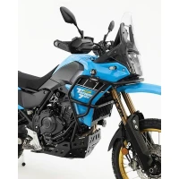 CROSSPRO GMOLE АЛЮМІНІЄВІ КРИШКИ ДВИГУНА I РАДІАТОРІВ YAMAHA XTZ 690 TENERE 700 '25, RALLY EDITION '25-  КОЛІР ЧОРНИЙ (PASUJA DO ORYGINALNEJ ВІНІЛ ПІД ДВИГУН) - DROBNE ЦАРАПИН