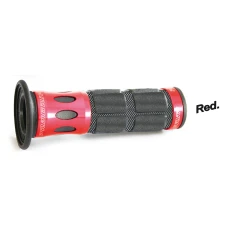 PROGRIP ПЕРЕМИКАЧІ PG744 SCOOTER АЛЮМІНІЙ (22+25MM, DL.115MM) КОЛІР ЧЕРВОНИЙ (JEDNOSKLADNIKOWE) (744-107) ПРОДАЖА