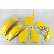 UFO КОМПЛЕКТ ПЛАСТІКОВ SUZUKI RM 125 '89-'91 КОЛІР OEM (ЖОВТИЙ) (SU399E999)