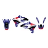 BLACKBIRD КОМПЛЕКТ НАЛІПОК (OKLEIN) YAMAHA YZ 250\/450F '03-'05 DREAM 5 КОЛІР СИНІЙ ЧОРНИЙ - зображення 2