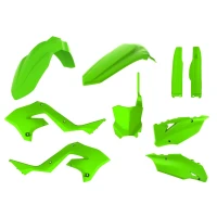 КОМПЛЕКТ ПЛАСТИКУ POLISPORT KAWASAKI ЗЕЛЕНИЙ LIME ЗЕЛЕНИЙ