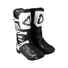 LEATT (MEGA ПРОДАЖА) ВЗУТТЯ CROSS 3.5 BOOTS WHITE КОЛІР CZARNY/BIALY РОЗМІР 44.5 / 29 CM