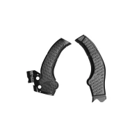 RACETECH (RTECH) 2025/12 КРИШКИ РАМИ (КОМПЛЕКТ) KOVE X PRO / RALLY 800 '24-'25 КОЛІР ЧОРНИЙ