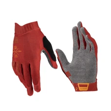 LEATT (НОВИНКА 2023) РУКАВИЦІ ВЕЛОСИПЕДІВ (DAMSKIE) MTB 1.0 GRIPR GLOVE LAVA КОЛІР BORDOWY РОЗМІР M