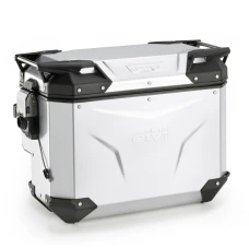 GIVI TREKKER OUTBACK EVO ANODIZED АЛЮМІНІЙ SIDE-CASE CUTOUT ПРАВОГО 40LTR, SOLD БЕЗ