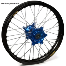 HAAN КОЛЕСА TC85 21-24 16-1,85 ЧОРНИЙ RIM/BLUE СТУПИЦЯ