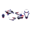 BLACKBIRD КОМПЛЕКТ НАЛІПОК (OKLEIN) YAMAHA YZ 85 '15-'21 DREAM 5 КОЛІР СИНІЙ ЧОРНИЙ - зображення 2