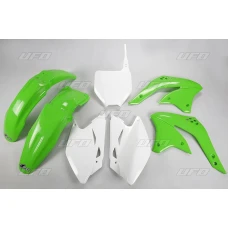 UFO КОМПЛЕКТ ПЛАСТІКОВ KAWASAKI KXF 450 '08 КОЛІР OEM (ZIELONY/ БІЛИЙ) (KA211E999)