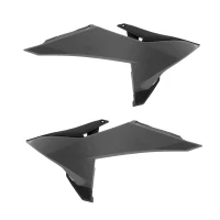 POLISPORT КРИШКИ РАДІАТОРА (КОМПЛЕКТ) KTM SX/SXF/XC/XC-F 125/150/250/350/450 '25-'26; EXC/EXC-F/XC-W 125/150/250/350/450 '26 КОЛІР СІРИЙ (NARDO GREY)