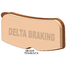 DELTA BRAKING КОЛОДКИ ДИСКОВІ ТОРМОЗНІ KH474 CAN-AM SPYDER RS / RS-S / RT / RT LTD / RT-S '10-12, RS SE5 / SM5 '08-09 ПЕРІД СТОРОНА ЛІВА / ПРАВА - ZASTEPUJA DB2195RD-N3 I DB2195RD-N4