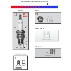 CHAMPION SPARKPLUG L86C
