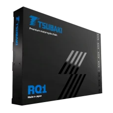 TSUBAKI ЛАНЦЮГ ПРИВІДНИЙ 525 RQ1 124 PROFESSIONAL ROAD X-RING CHAIN КОЛІР ZLOTO ЧОРНИЙ G&B (124 ЛАНКИ, ВІДКРИТИЙ КРИШКА W КОМПЛЕКТІ)