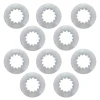 ALL BALLS ПІДКЛАДКА (ЗАХИСТ) ГАЙКИ ЗІРОЧКИ ZDAWCZEJ KAWASAKI KXF450 '08-'10, KLR650 '97-'12, KLX250S '09-'12, KLX300 '03-'07 (10 ШТУК) - зображення 2