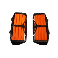 RACETECH (RTECH) КРИШКИ (РЕШІТКИ) WLOTOW РАДІАТОРІВ POWIEKSZONYCH KTM SX/SXF 125-450 19-24, EXC/EXCF 150-450 20-24, GAS GAS MC/MCF/EC/ECF/X/EXF 125-500 21-24, HUSQVARNA TC/FC/TX/FX 125-450 19-24, TE/FE 150-501 20-24 КОЛІР КОЛІР ПОМАРАНЧ (WYJMOWANE SRODKI)