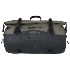 OXFORD СУМКА AQUA T-50 ROLLBAG ВОДОВІДШТОВХУЮЧА ВМІСТИМІСТЬ 50L КОЛІР ЗЕЛЕНИЙ (KHAKI)/CZARNY