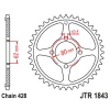 ЗАДНЯ ЗІРКА JR 843 49 YAMAHA TT-R 125 '02-21' (84349JT) (LANC.428) - зображення 1