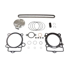 VERTEX 2025/02 НАБІР РЕМОНТУ GORY ДВИГУНА KTM EXC-F 350 (EXCF350) '24-'25, SX-F 350 (SXF350) '23-'25, HUSQVARNA FE 350 '24-'25, FC 350 '23-'25, GAS GAS EC 350 F '24-'25 (STD. + 0.01MM = 89.97MM) (ПОРШЕНЬ, УЩІЛЬНЕННЯ TOP-END, ЛАНЦЮГ ГРМ)