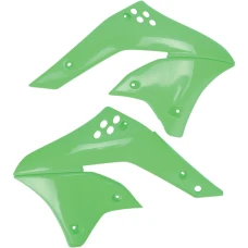 UFO КРИШКИ РАДІАТОРА KAWASAKI KXF 250 '08 КОЛІР ЗЕЛЕНИЙ