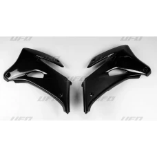 UFO КРИШКИ РАДІАТОРА YAMAHA WRF 250 '07-'14, WRF 450 '07-'11 КОЛІР ЧОРНИЙ