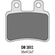 DELTA BRAKING КОЛОДКИ ДИСКОВІ ТОРМОЗНІ KH350 - ZASTEPUJA DB2032MX-D