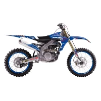 BLACKBIRD КОМПЛЕКТ НАЛІПОК (OKLEIN) + ПОКРИВКА/ПОКРИВКА NA СИДІННЯ YAMAHA YZ 125/250 '22 DREAM 4 КОЛІР СИНІЙ/ЧОРНИЙ