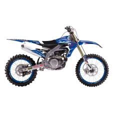 BLACKBIRD КОМПЛЕКТ НАЛІПОК (OKLEIN) + ПОКРИВКА/ПОКРИВКА NA СИДІННЯ YAMAHA YZ 125/250 '22 DREAM 4 КОЛІР СИНІЙ/ЧОРНИЙ