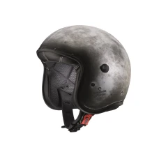 CABERG ШОЛОМ ВІДКРИТИЙ JET МОДЕЛЬ FREERIDE IRON (RECZNIE WYKONCZONY) КОЛІР СТАЛЕВИЙ РОЗМІР L (СКЛО КОЗИРКА ДЛЯ ШОЛОМА Z КОМПЛЕКТІ)